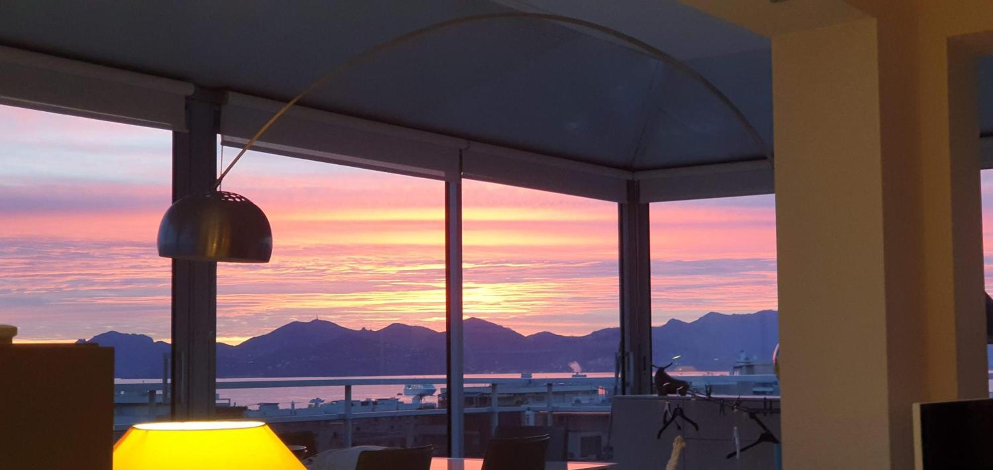 Villa Sur Le Toit - Vue Mer Exceptionnelle Cannes Dış mekan fotoğraf