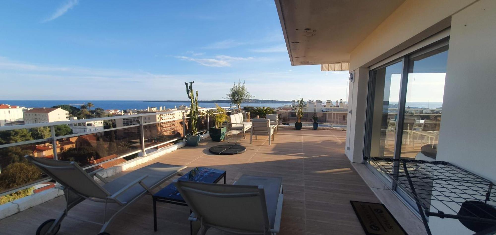 Villa Sur Le Toit - Vue Mer Exceptionnelle Cannes Dış mekan fotoğraf