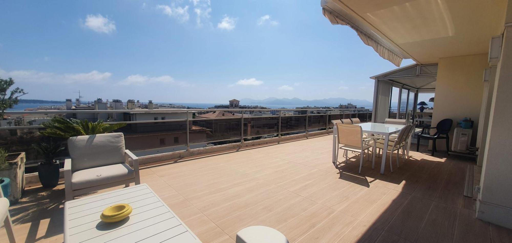Villa Sur Le Toit - Vue Mer Exceptionnelle Cannes Dış mekan fotoğraf