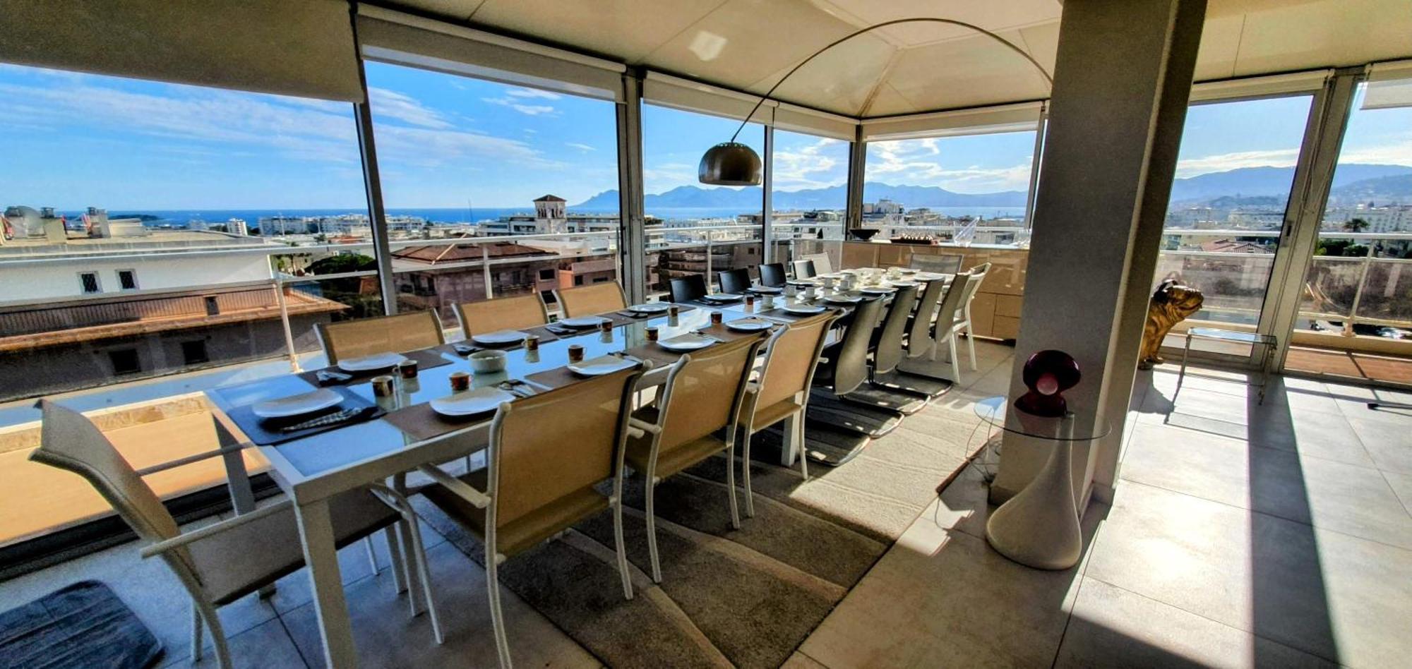 Villa Sur Le Toit - Vue Mer Exceptionnelle Cannes Dış mekan fotoğraf