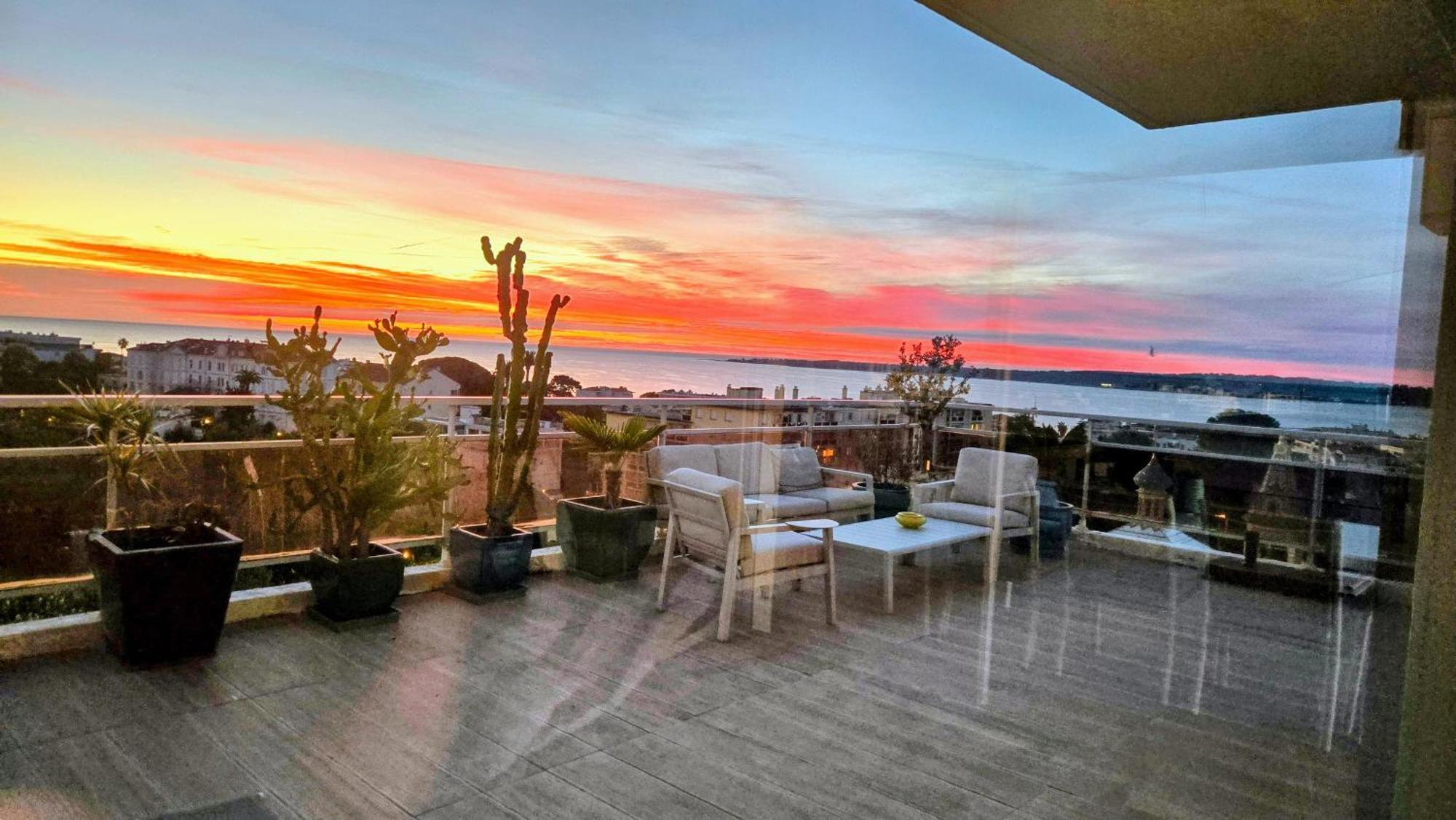 Villa Sur Le Toit - Vue Mer Exceptionnelle Cannes Dış mekan fotoğraf
