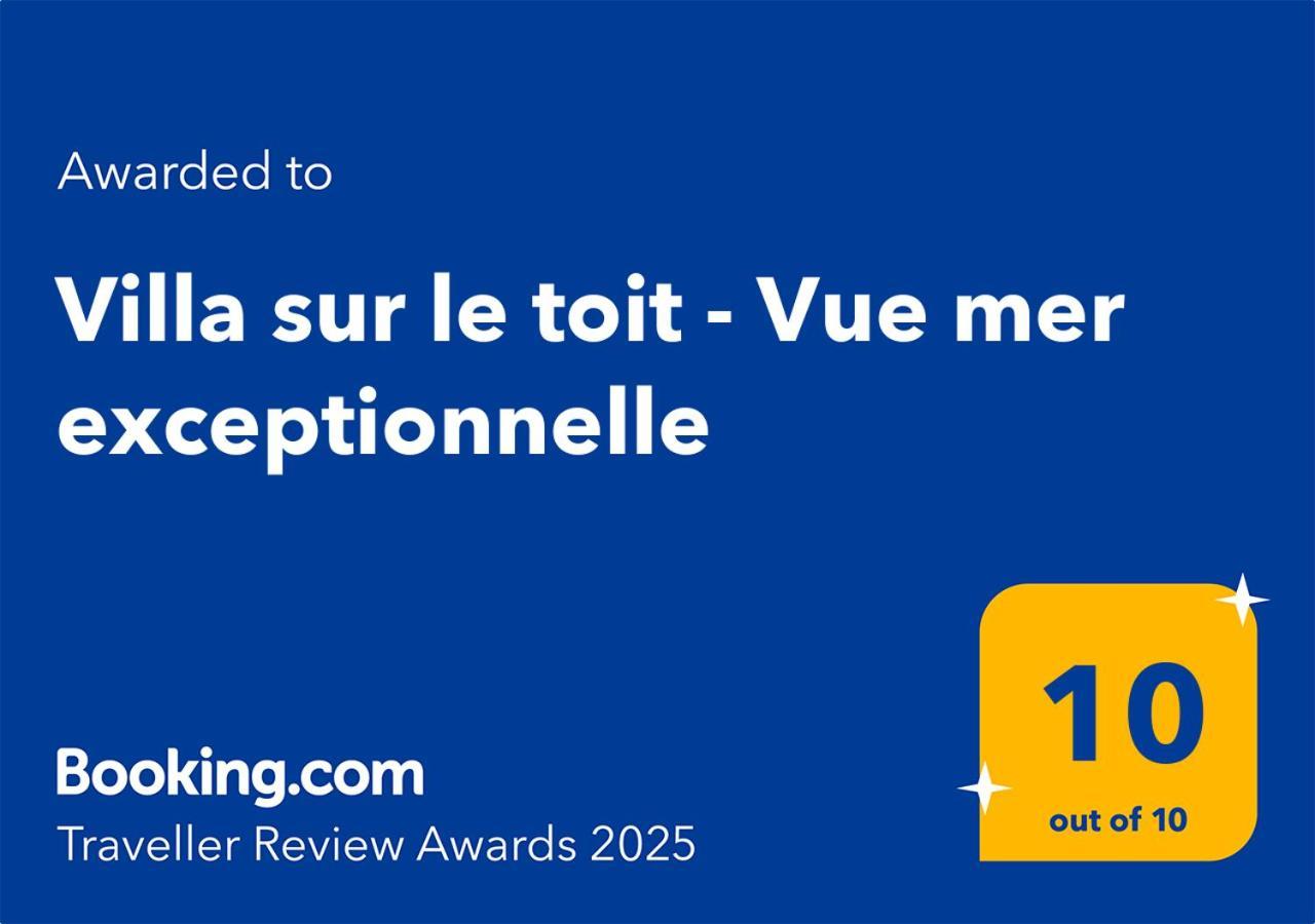 Villa Sur Le Toit - Vue Mer Exceptionnelle Cannes Dış mekan fotoğraf