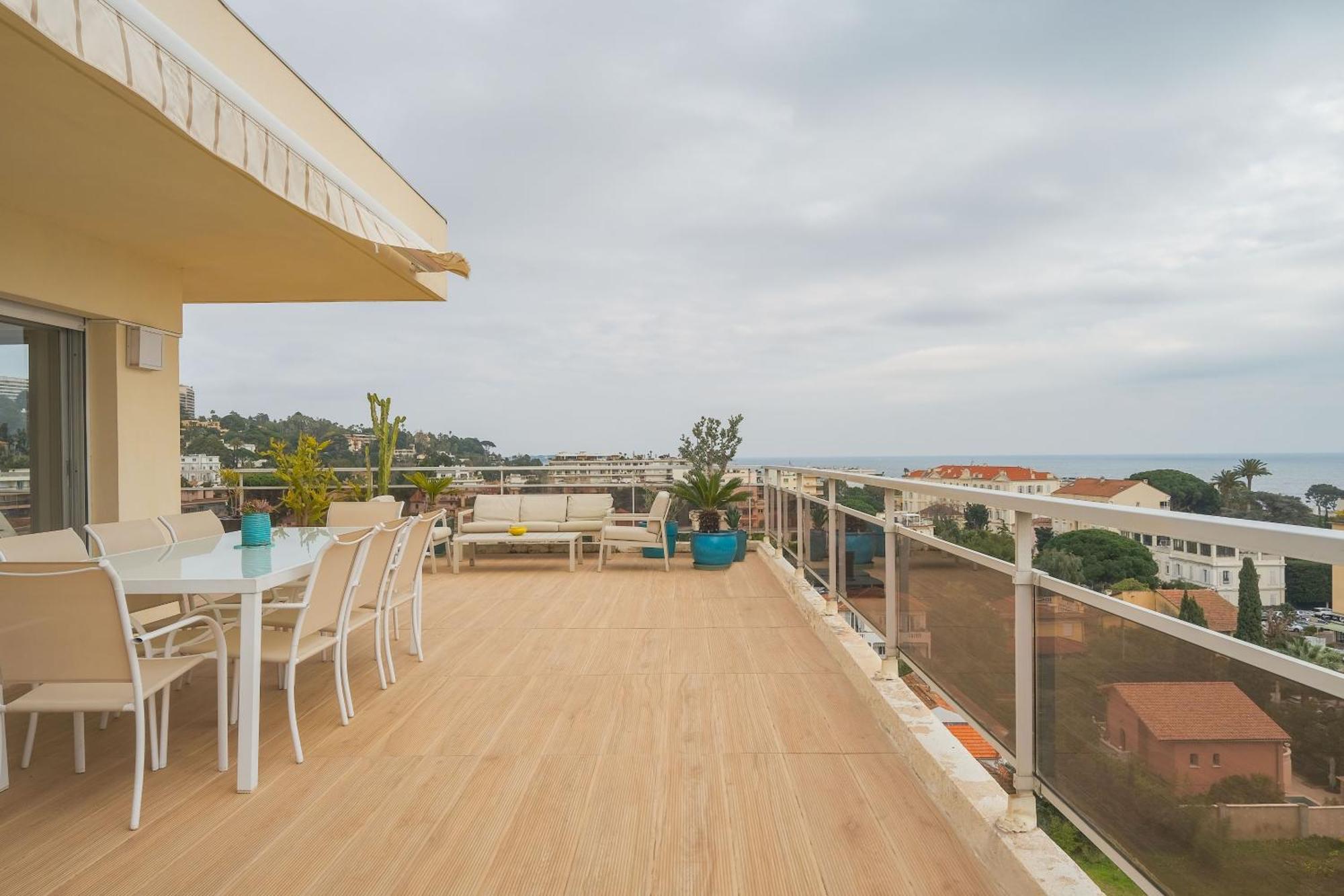 Villa Sur Le Toit - Vue Mer Exceptionnelle Cannes Dış mekan fotoğraf