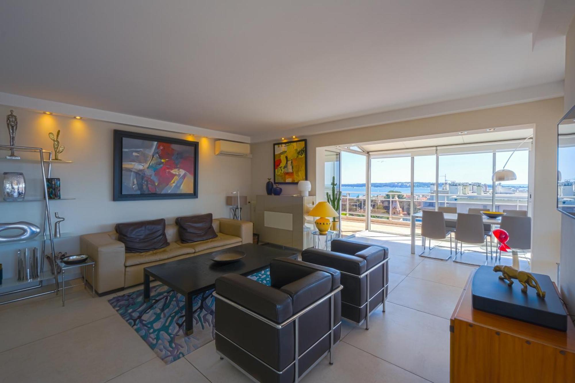 Villa Sur Le Toit - Vue Mer Exceptionnelle Cannes Dış mekan fotoğraf